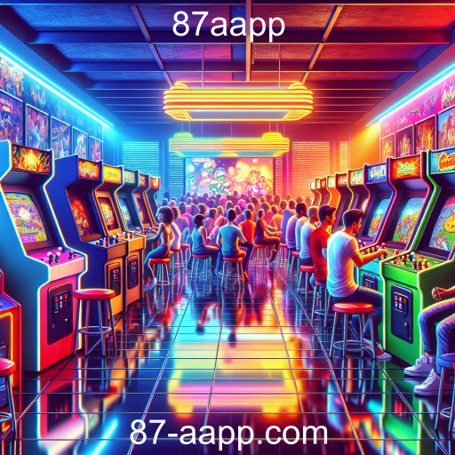 A Emoção dos Jogos Arcade no 87aapp